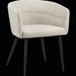 Clearance Bouclair Fabric and Metal Accent Chair