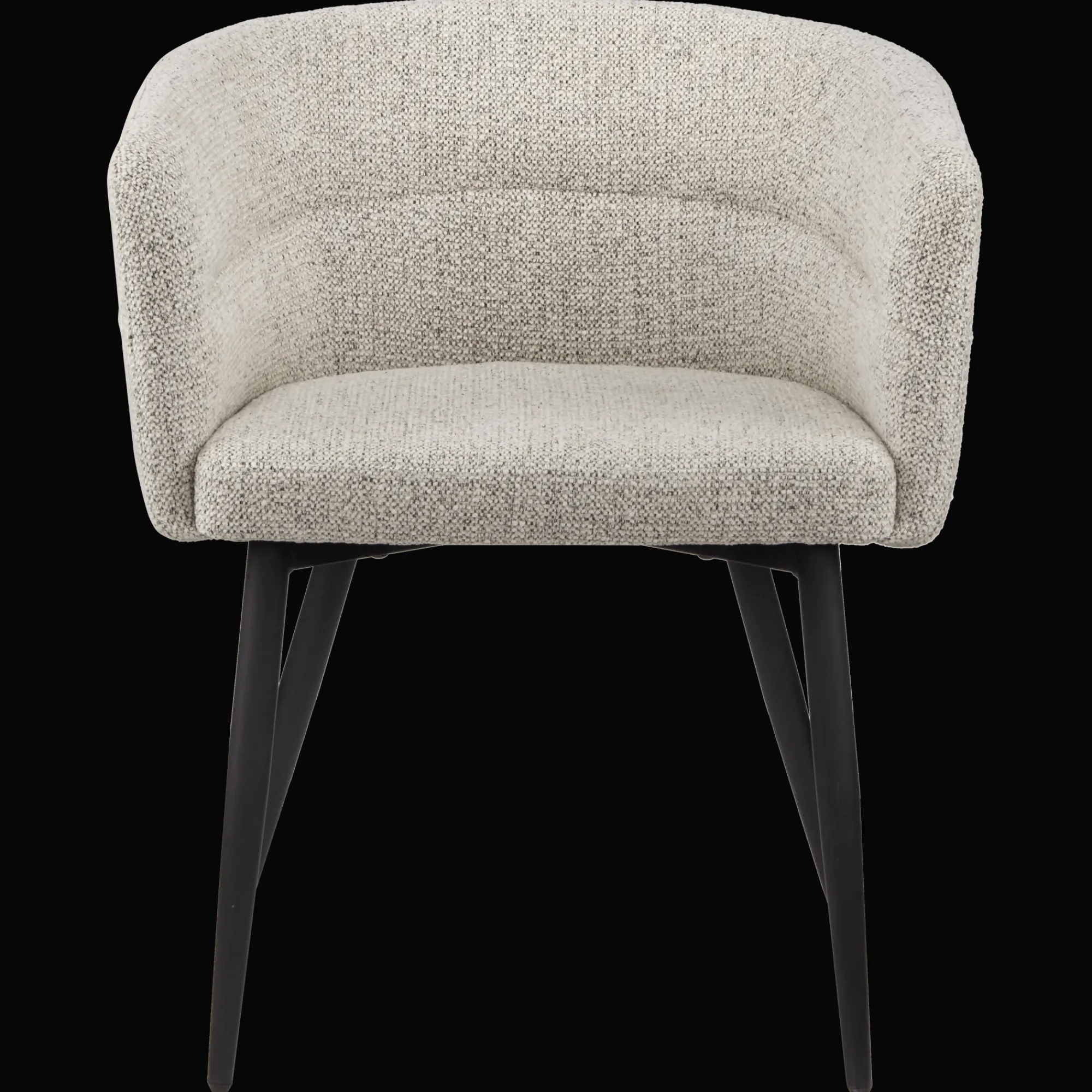 Clearance Bouclair Fabric and Metal Accent Chair
