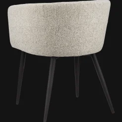 Clearance Bouclair Fabric and Metal Accent Chair
