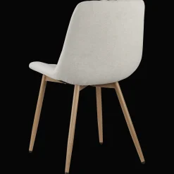 Sale Bouclair Fabric and Metal Dining Chair