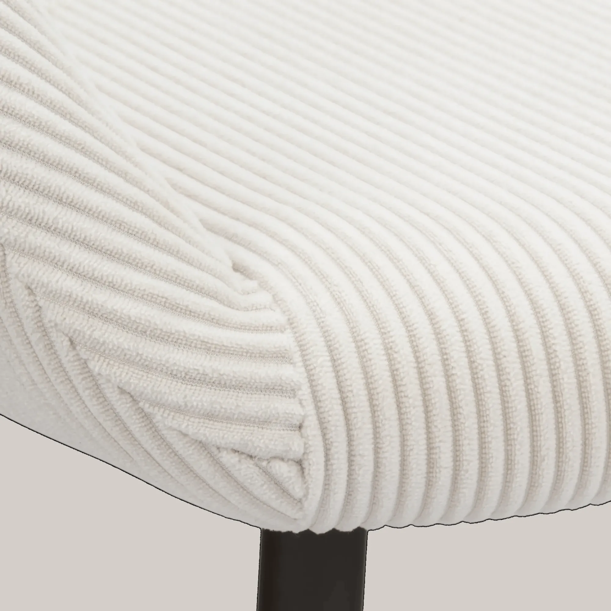 Sale Bouclair Fabric and Metal Dining Chair