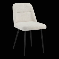 Discount Bouclair Fabric and Metal Dining Chair