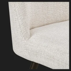 Discount Bouclair Fabric and Metal Dining Chair