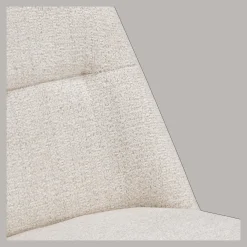 Discount Bouclair Fabric and Metal Dining Chair