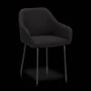 Discount Bouclair Fabric and Metal Dining Chair
