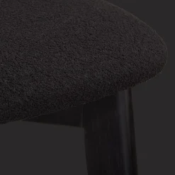 Sale Bouclair Fabric and Wood Dining Chair