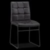 Hot Bouclair Faux Leather and Metal Dining Chair