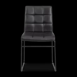 Hot Bouclair Faux Leather and Metal Dining Chair