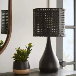 Clearance Bouclair Flared Metal Lamp Base