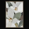Best Bouclair Flowers Close-Up Framed Art
