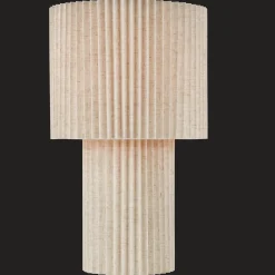Bouclair Fold Linen Table Lamp