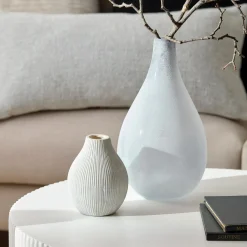 Hot Bouclair Frosted Glass Table Vase