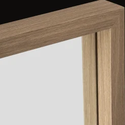 Outlet Bouclair Full-Size Mirror with Wood Frame