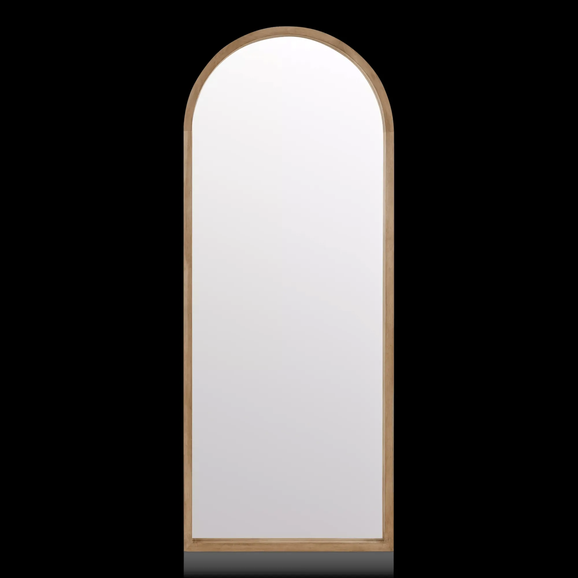 Bouclair Full-Size Mirror with Wooden Arched Frame