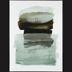 Hot Bouclair Gel-Embellished Minimalist Green Canvas