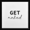 Bouclair Get Naked Printed Canvas