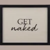 Online Bouclair Get Naked Wall Art