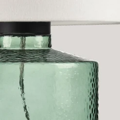 Clearance Bouclair Glass Base Table Lamp
