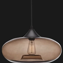 Clearance Bouclair Glass Globe Ceiling Lamp