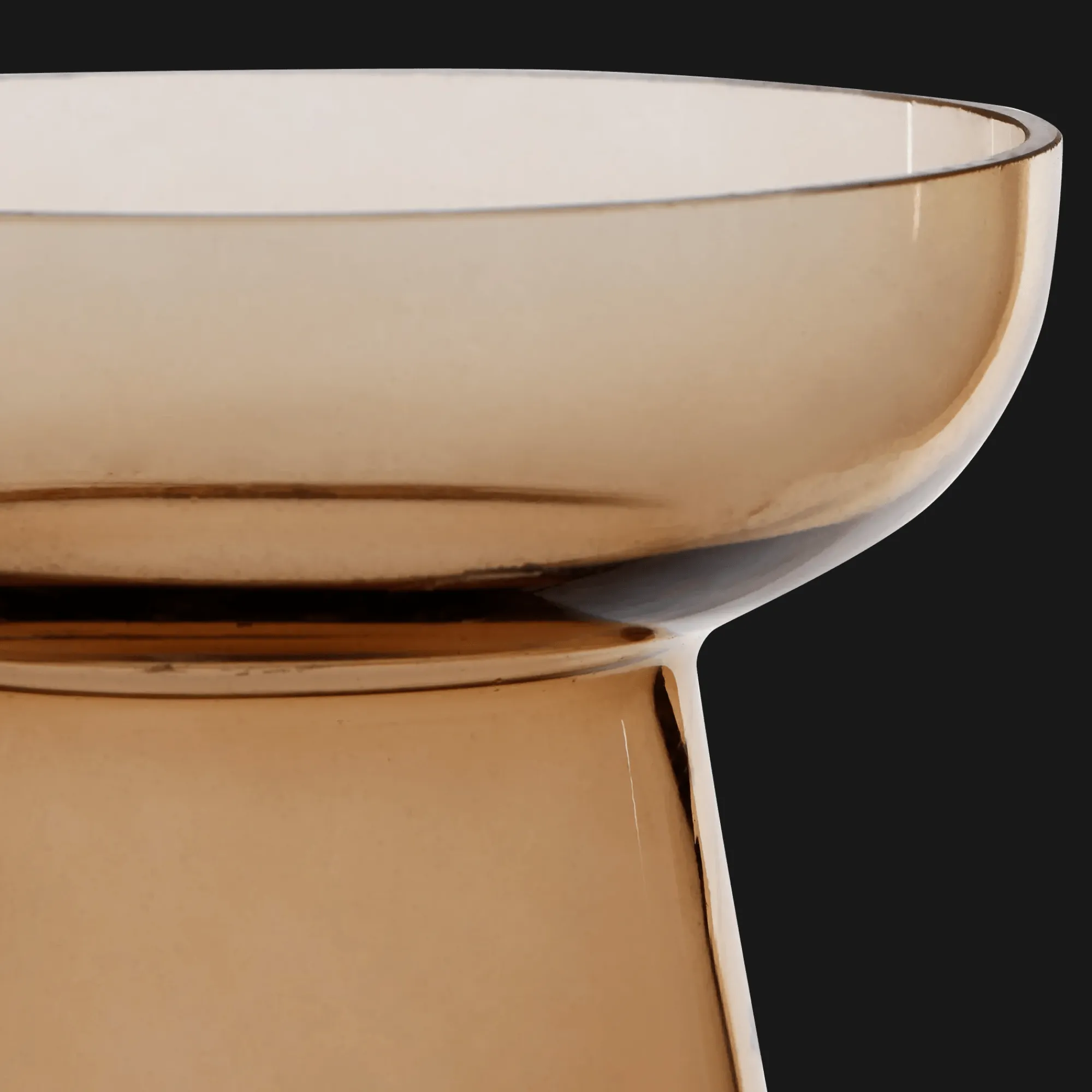 Discount Bouclair Glass Pillar Candle Holder