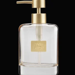 Hot Bouclair Glass Soap Pump Dispenser