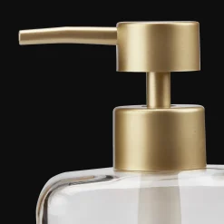 Hot Bouclair Glass Soap Pump Dispenser