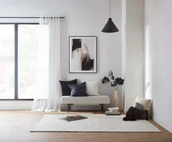 Sale Bouclair Gold Abstract Printed Framed Art