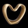 Bouclair Gold Decorative Ceramic Heart