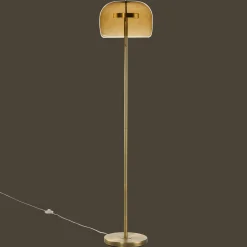 Outlet Bouclair Gold Floor Lamp