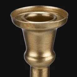 Hot Bouclair Gold Metal Candle Holder
