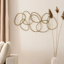 Discount Bouclair Gold Metal Wall decor