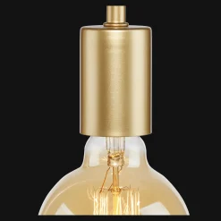 Online Bouclair Gold Table Lamp With Scalloped Base