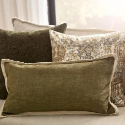 Online Bouclair Green Ansley Decorative Pillow