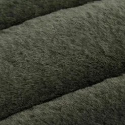 Hot Bouclair Green Cougar Faux Fur Throw Pillow