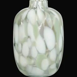 Clearance Bouclair Green Glass Table vase