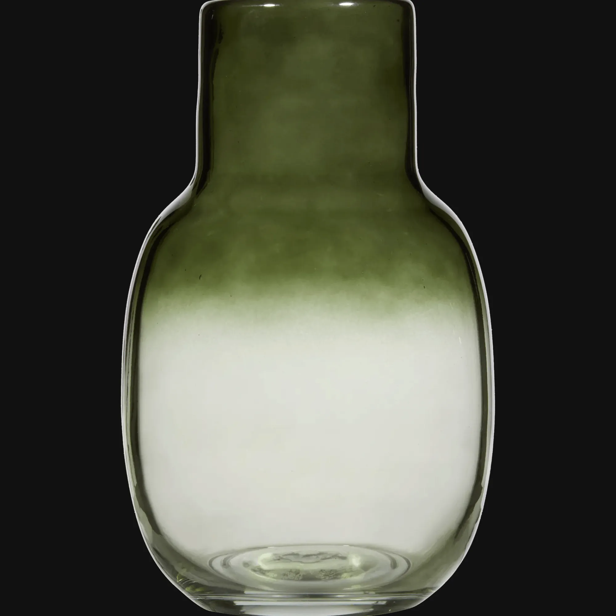 Sale Bouclair Green Glass Vase