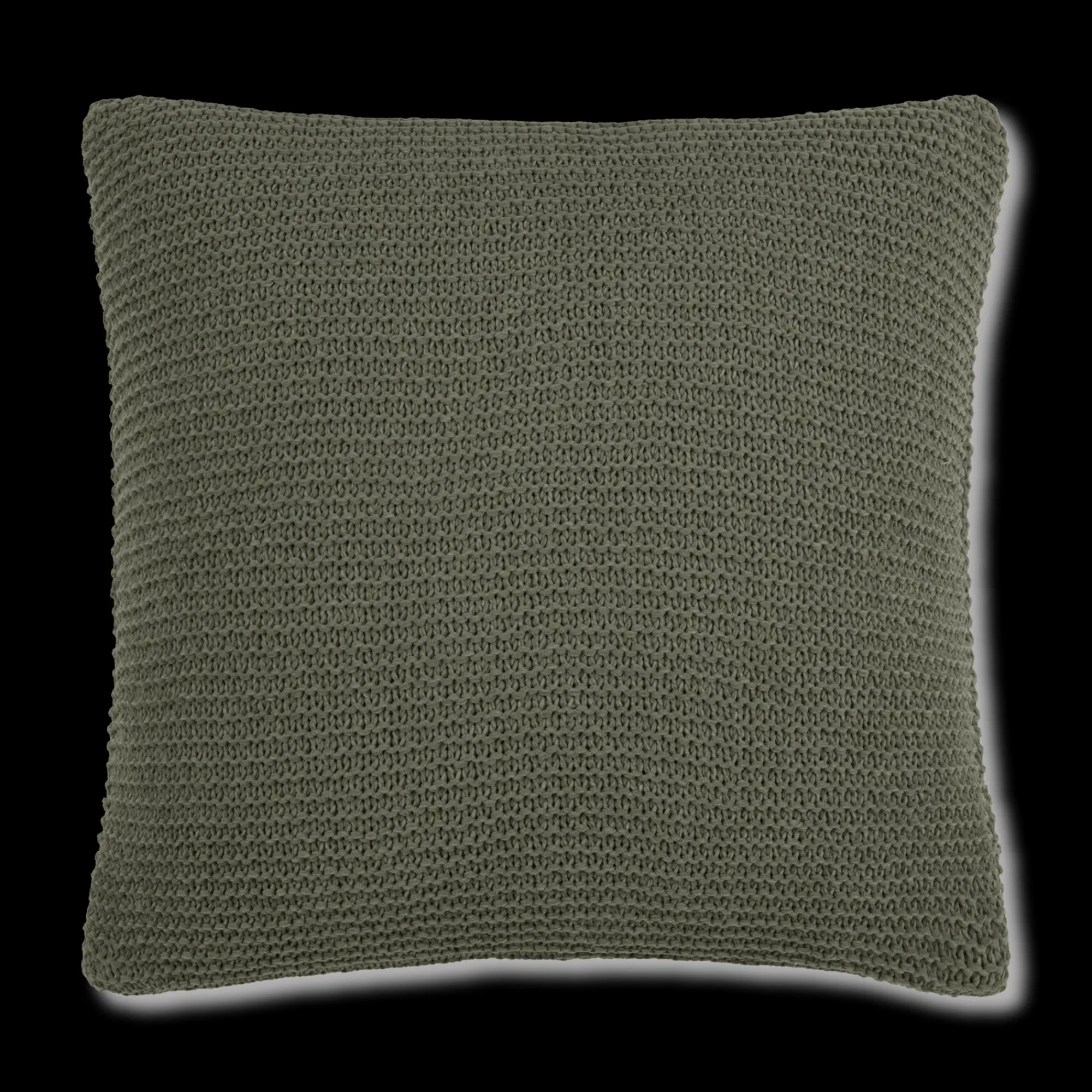 Clearance Bouclair Green Lonny Knit Throw Pillow