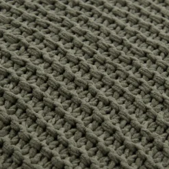 Clearance Bouclair Green Lonny Knit Throw Pillow