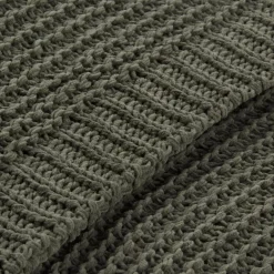 Online Bouclair Green Lonny Woven Throw