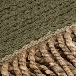 Online Bouclair Green Table Runner