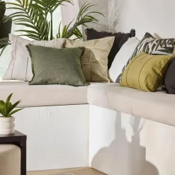 Clearance Bouclair Green Taha Decorative Pillow