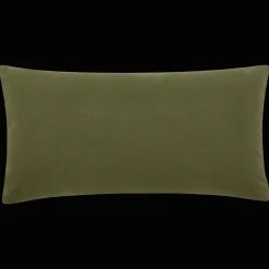 Hot Bouclair Green Yara Lumbar Decorative Pillow
