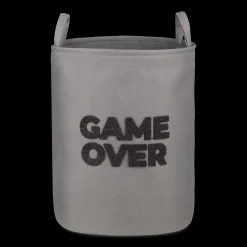 Hot Bouclair Grey Game On Hamper