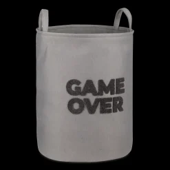 Hot Bouclair Grey Game On Hamper