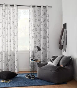 Best Bouclair Grey Large Bean Bag Chair