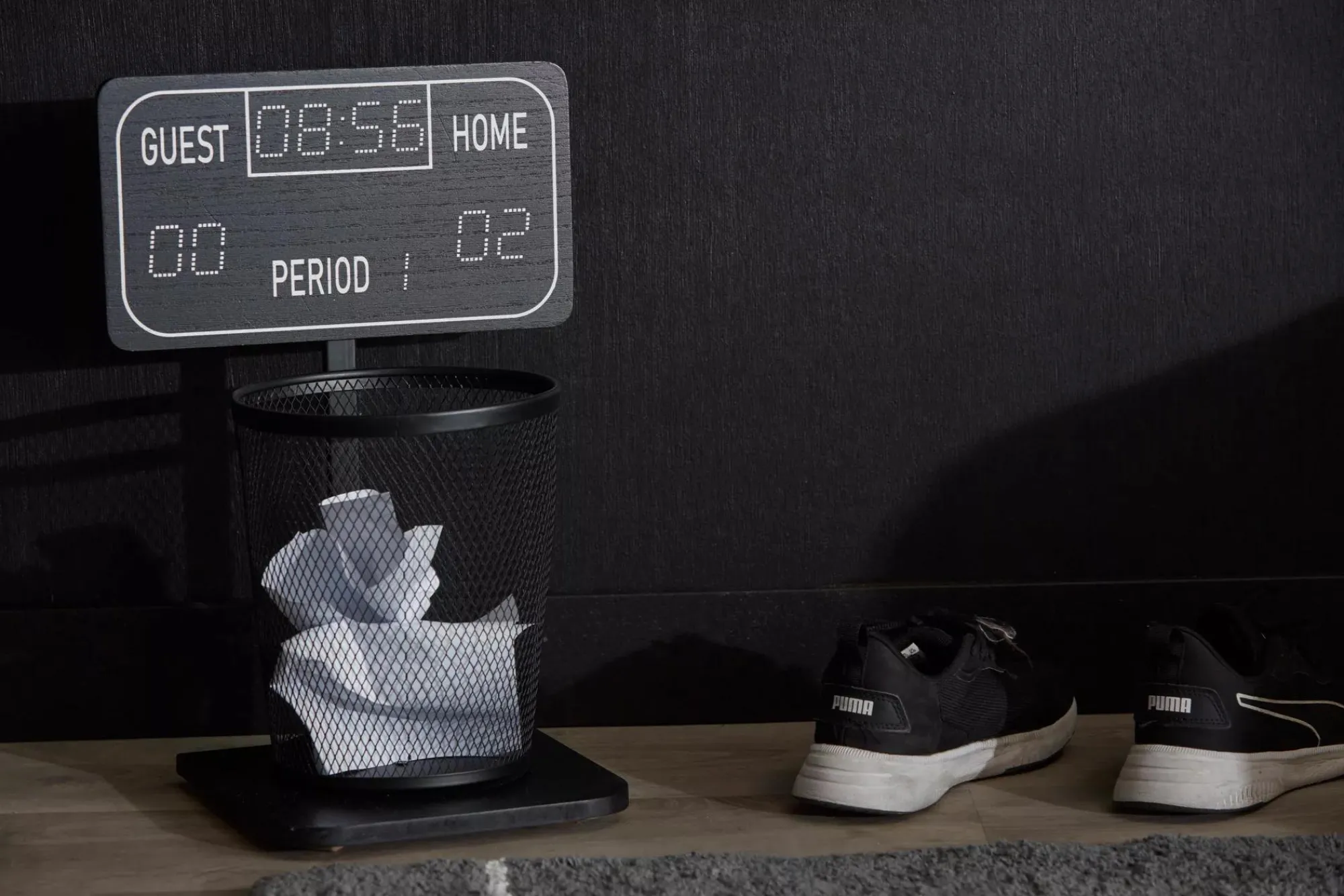 Clearance Bouclair Hockey Scoreboard Garbage Bin