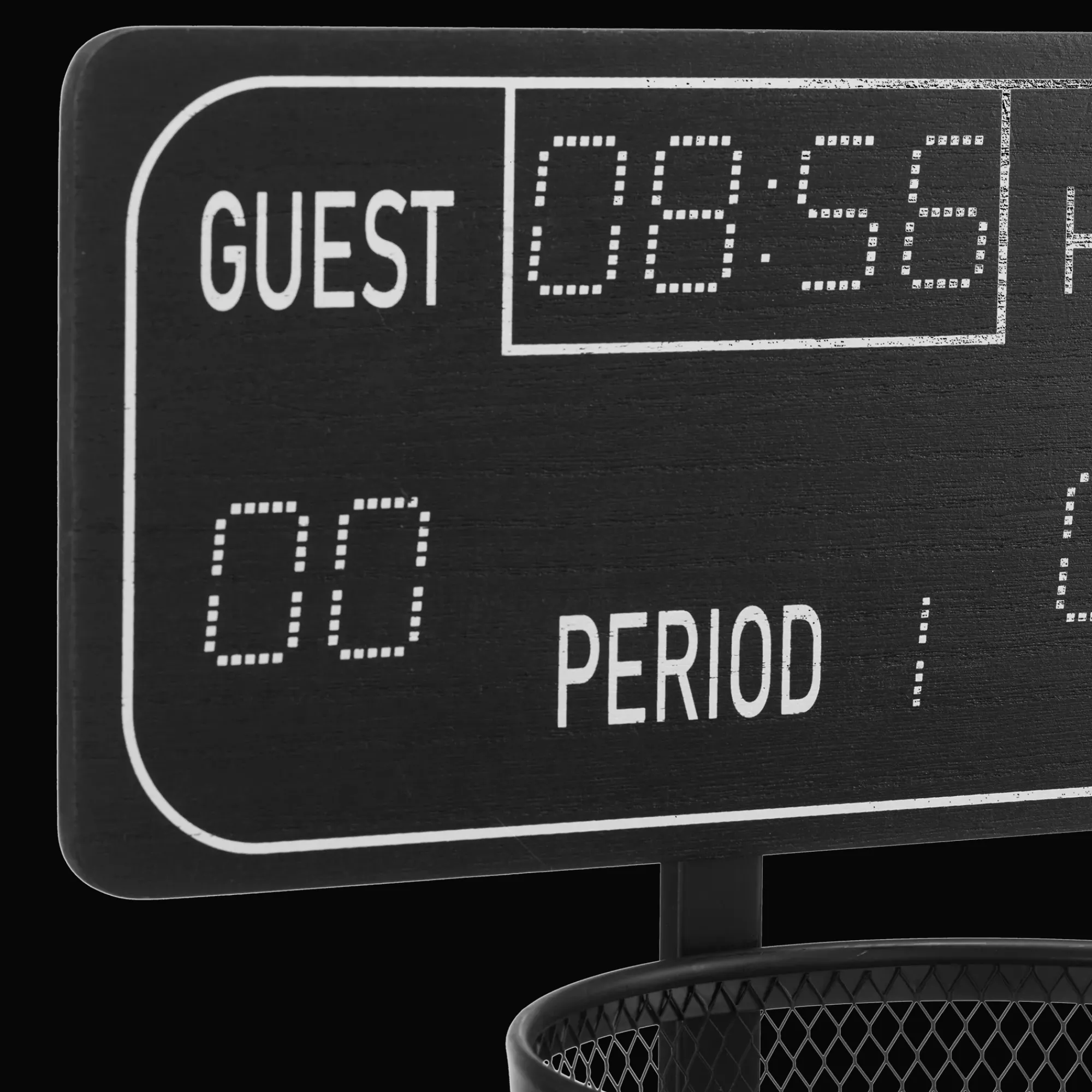 Clearance Bouclair Hockey Scoreboard Garbage Bin