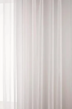New Bouclair Ivory Kacha Sheer Curtain