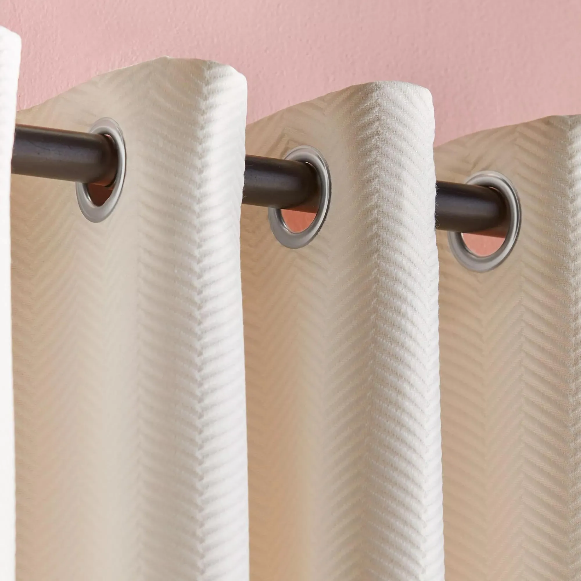 Sale Bouclair Ivory Quincy Panel Curtain