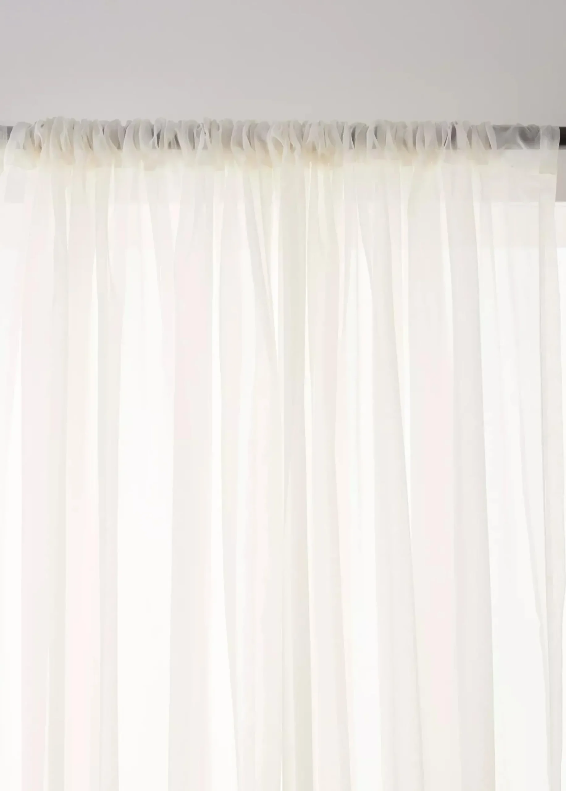 Best Bouclair Ivory Rod Pocket Sheer Curtain